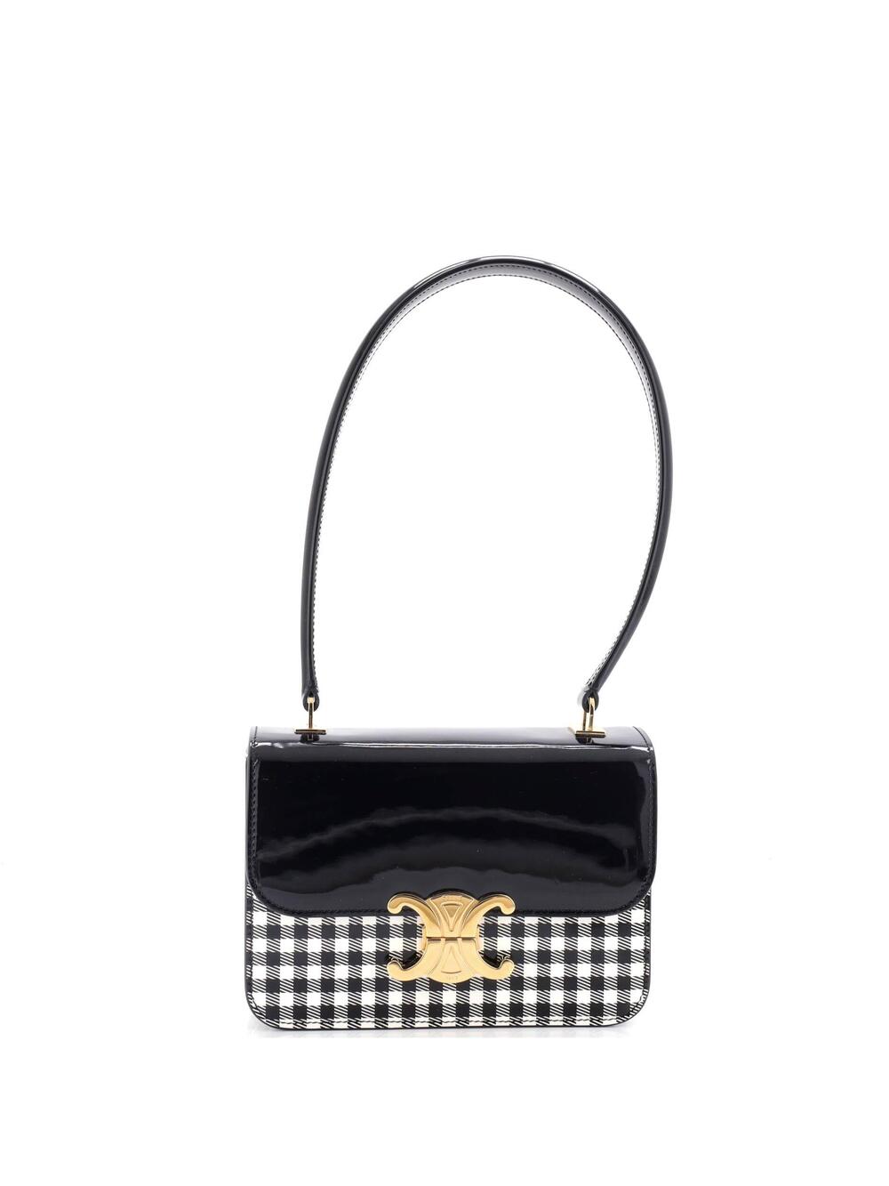 Celine Garance Bag Printed Patent Teen #301362C24B
